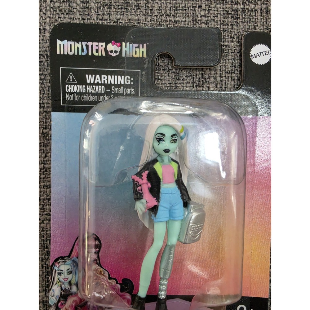 Mattel Monster High GHOULS Mini Frankie Stein Figure Doll 4" New NIB 2024